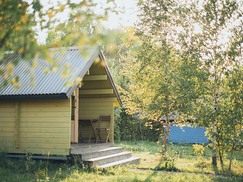 Gartenhütte aus Holz