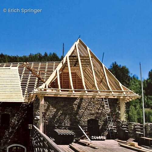 Erich Springer, Zimmerei, Holzbaumeister, Balkons, Türen, Holztstiegen, 9362, Grades