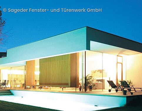 Sageder Fenster- und Türenwerk GmbH, Fenster, Türen, Eingangstür, Sonnenschutz, Wintergarten, Glaswandsysteme, 4723, Natternbach